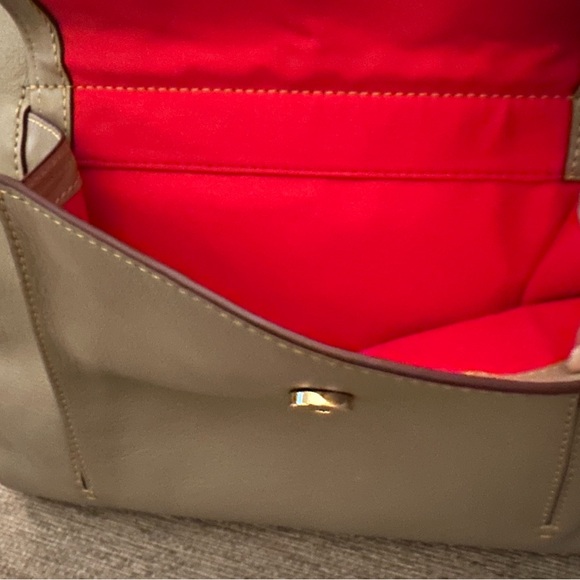 DOONEY & BOURKE East West Florentine Leather Tote in Elephant $498 MSRP NEW - Picture 8 of 16